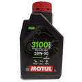 Motul 3100 4T Gold 20W-50 Technosynthese Semi-Synthetic Engine Oil for Bikes | API SM | High Performance Protection ( Pack Size 1L, 1.2L,1.5L )