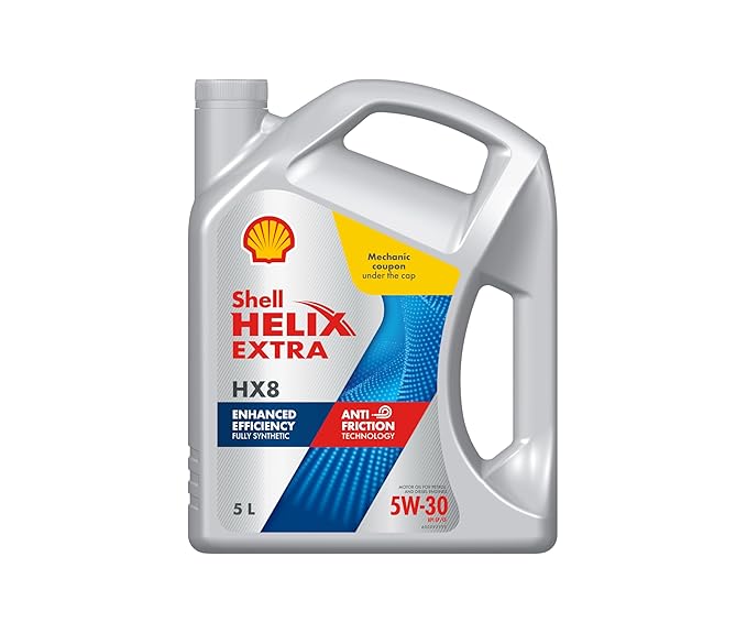 Shell Helix Fully Synthetic Shell Helix HX8 Synthetic 5W-30. ( Pack Size 1L , 3.5L , 4L ,5L  )
