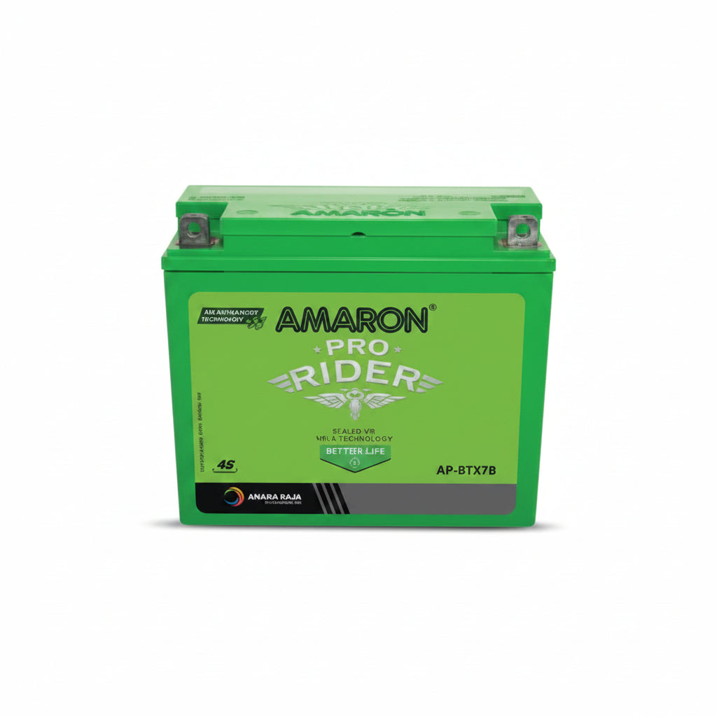 AMARON PRO Bike Rider 2 Wheeler Battery - 12APBTX7R (ABR-PR-12APBTX7R)