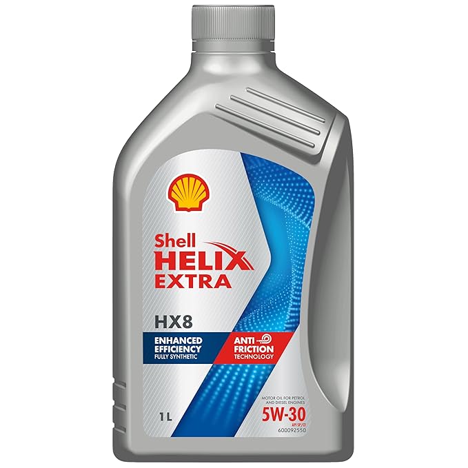 Shell Helix Fully Synthetic Shell Helix HX8 Synthetic 5W-30. ( Pack Size 1L , 3.5L , 4L ,5L  )