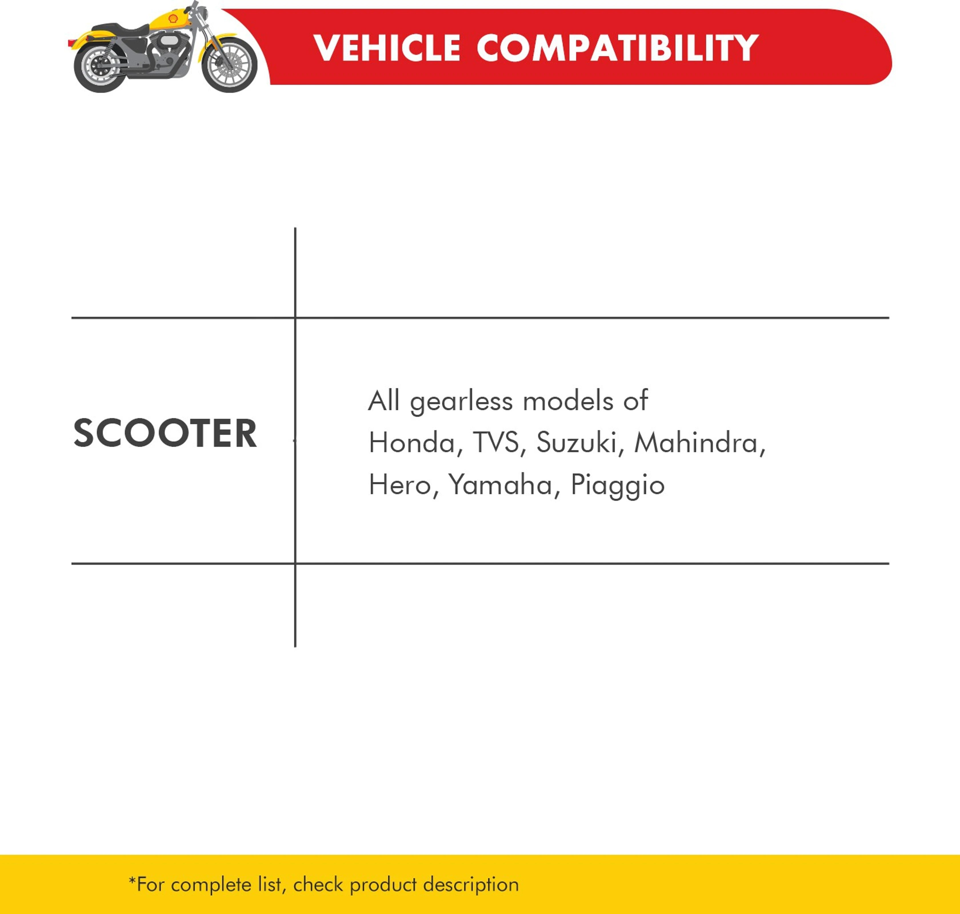 Shell Advance AX5 scooter 10W30 High Performance Engine Oil (800 ml)